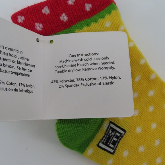 Mary Engelbreit Childrens Sock 6-8 Polka Dot Scottie Dog Scottish Terrier NEW - Picture 5 of 8
